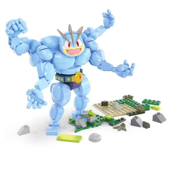 Mega Pokémon Machamp Building Toy Kit With 1 Figure - 399 Pieces