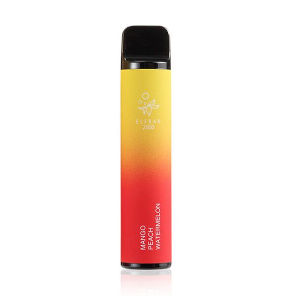 Elf Bar 2500 Disposable Vape - Mango Peach Watermelon Flavour