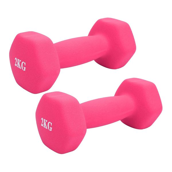 2 Pieces Dumbbells Coating Strength Training Workout Fitness Training Home