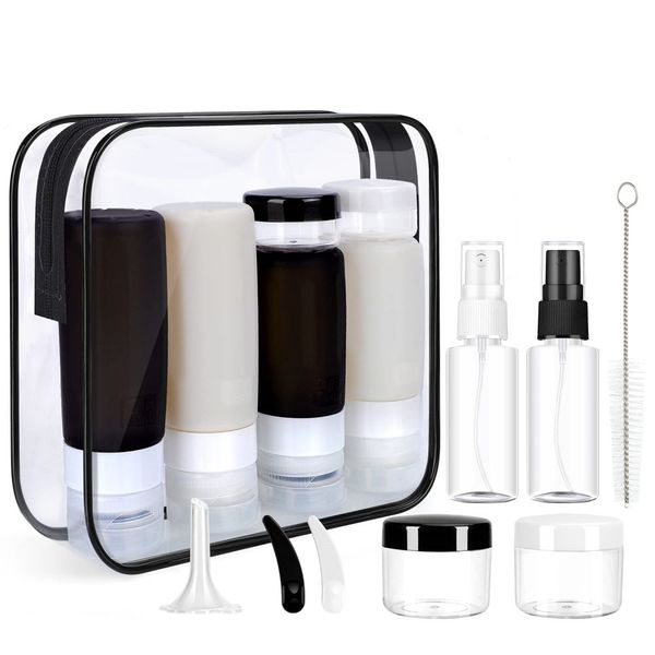 Travel Bottles Set for Toiletries BPA Free TSA Approved Travel Containers