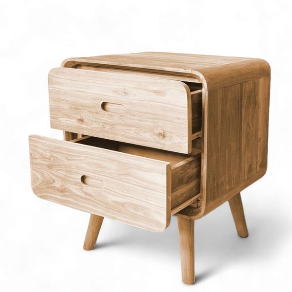Retro Bedside Pedestal