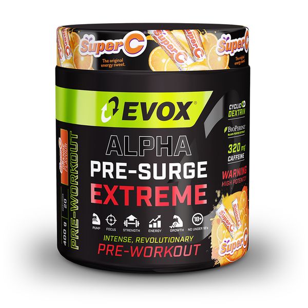 Evox Pre-Surge Super C Orange 400g