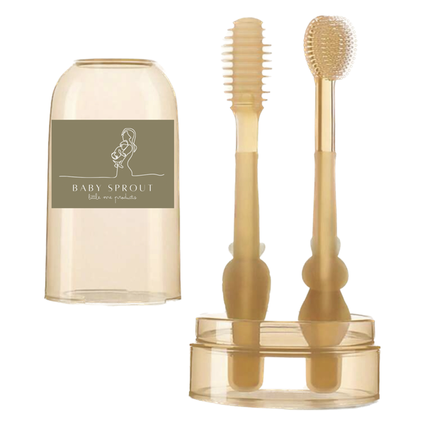 Silicone Baby Toothbrush Set