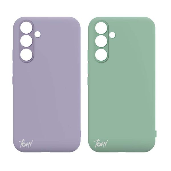 Toni Twin Silicone Case Samsung Galaxy A54 - Violet / Turquoise
