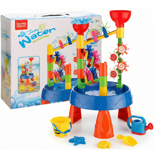 Sand &amp; Water Activity Table - 23 Pieces for Toddlers 1-3 Years