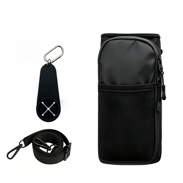 Magnetic Gym Bag, Men's Fitness Bag with Phone Pocket, Adjustable Strap