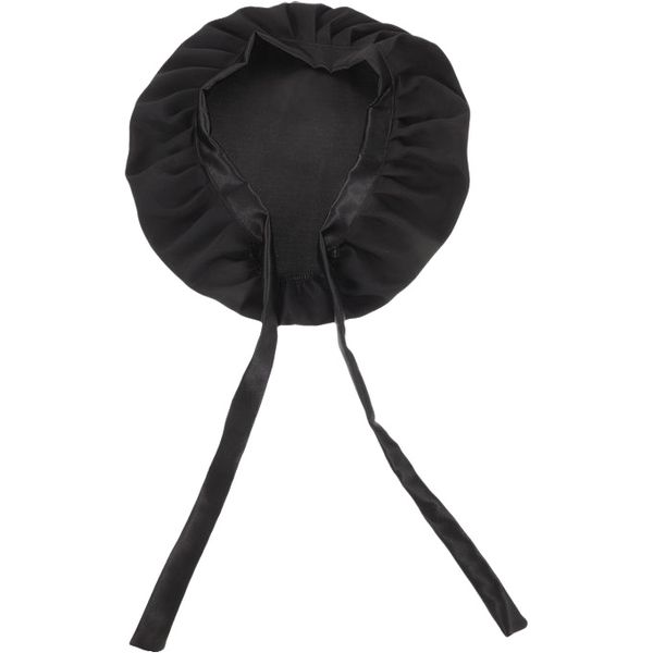 Silk Bonnet for Sleeping Novelty Shower Hat Black Caps Face Steamer Satin