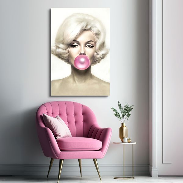 Marilyn Monroe Fan Art Canvas