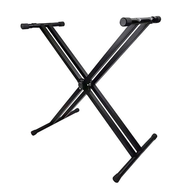 Adjustable Double Braced Keyboard Stand