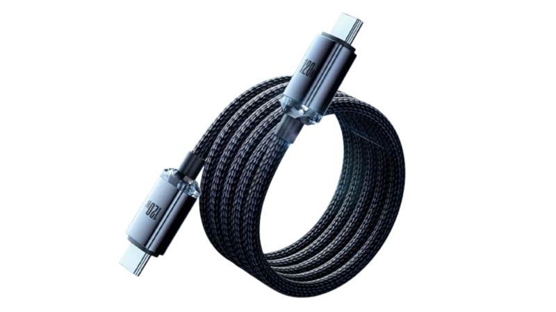 Ultra Premium 120W 6A USB Type C to Type C Super Fst Braided Charging Cable