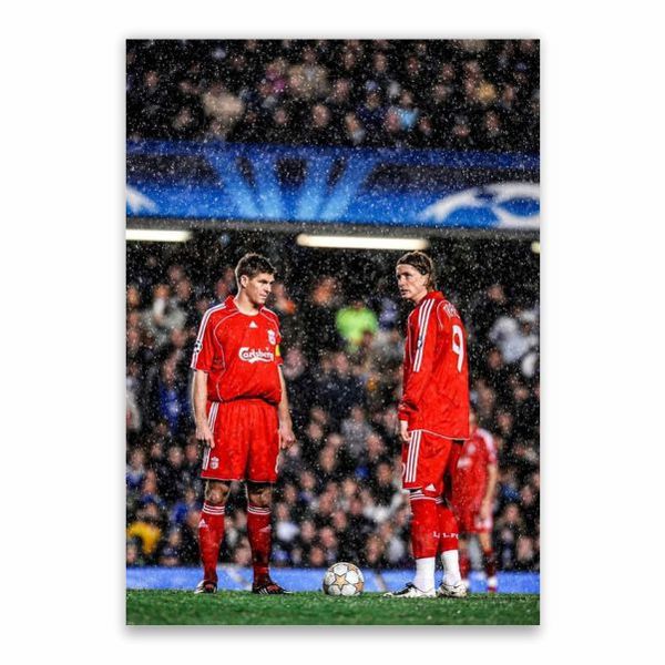Gerrard And Torres Rain Poster - A1