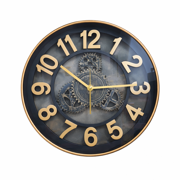 Industrial Gear Wall Clock