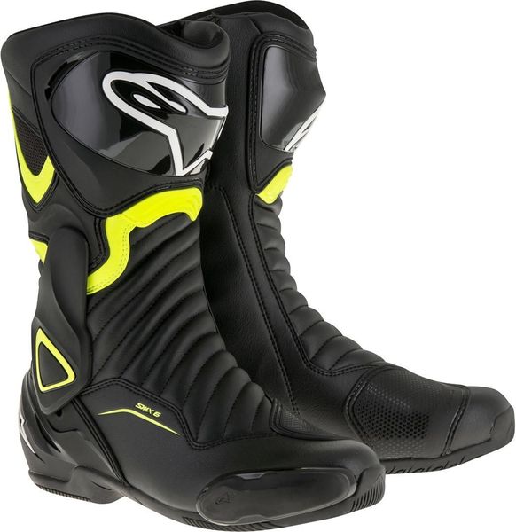 Alpinestars - SMX 6 V2 Motorcycle Boots - Black/Yellow