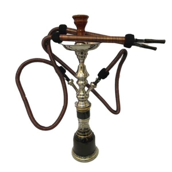 Egyptian Hookah/Hubbly - 2 Pipe with Cleaning Kit