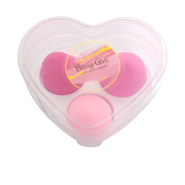 Bling Girl 3 Piece Multi Colour Beauty Blender S image