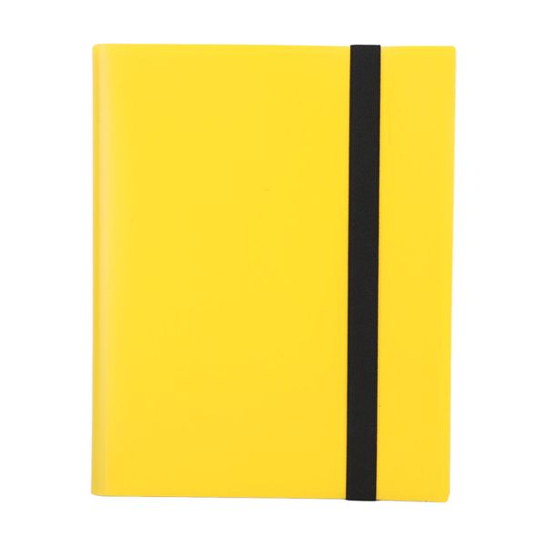 Yellow 9-Pocket Trading Card Binder