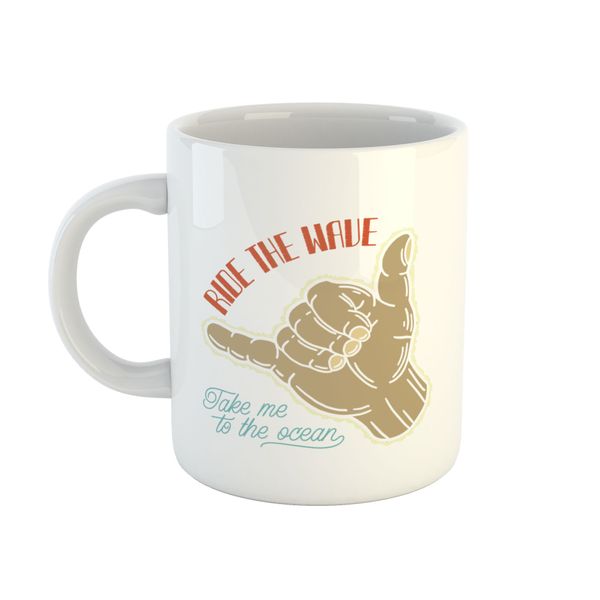Surf Mug - Take Me To The Ocean