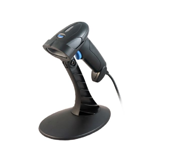 Handheld Barcode Scanner With Stand (Black)
