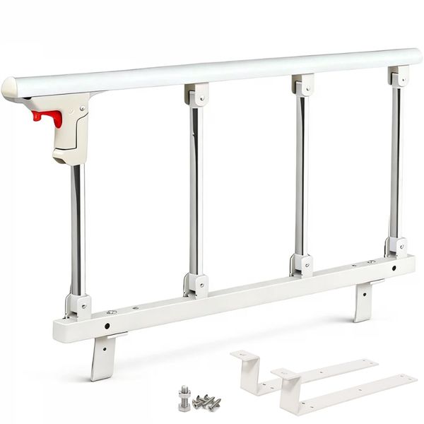 Bed Guardrails for Elderly Bedside Armrest Bedside Assist Bar Bed Rail Safe