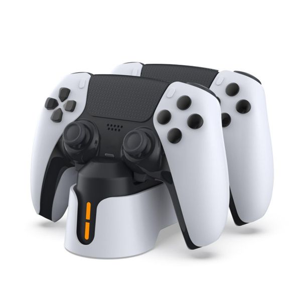 Fast Charging Dock Stand Compatible with PS5 Controller with LED Light