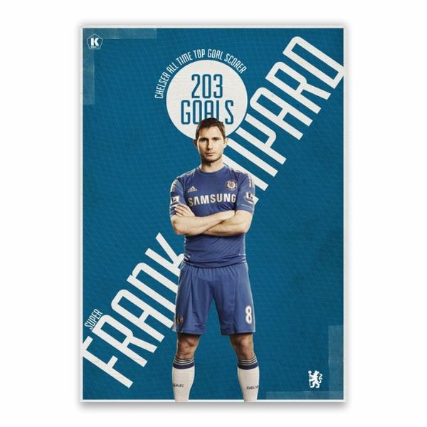 Lampard All-Time Chelsea Top Scorer Poster - A1