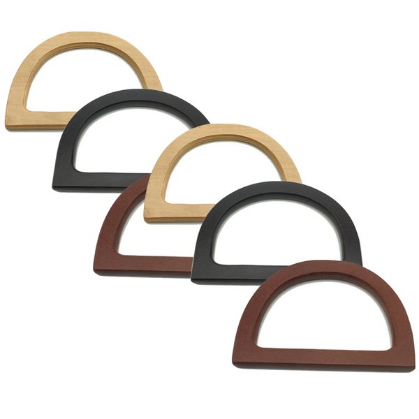Craft Bag Wooden Handle Set of 6 - 12cm