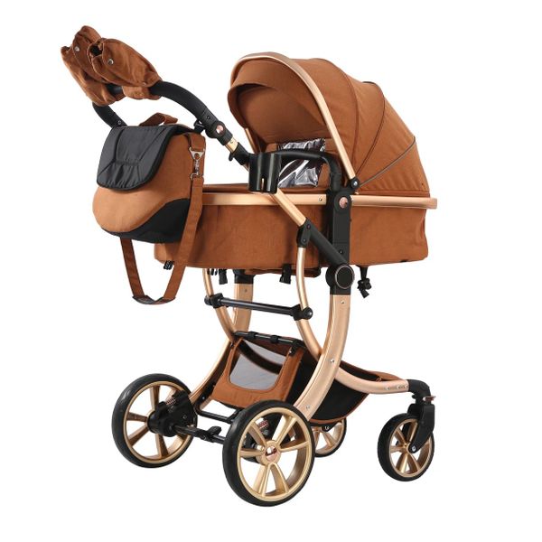 3-in-1 Luxury Baby Stroller Travel System