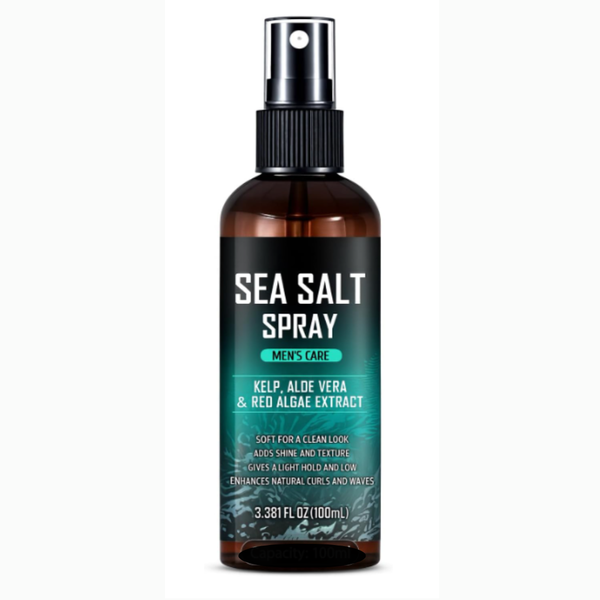 Men's Sea Salt Spray with Kelp, Aloe Vera &amp; Red Algae Extract (100ml)