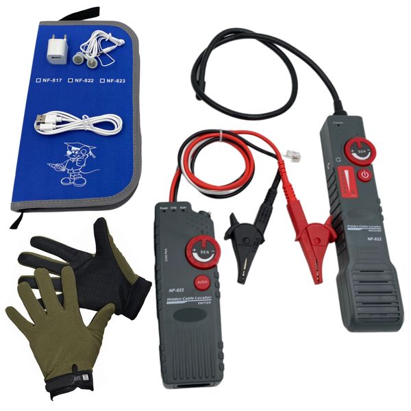 High Voltage Underground Hidden Cable Locator 0.3m Depth &amp; 1000m Length