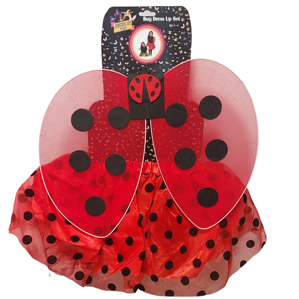 Dress Up Set Bug Black and Red