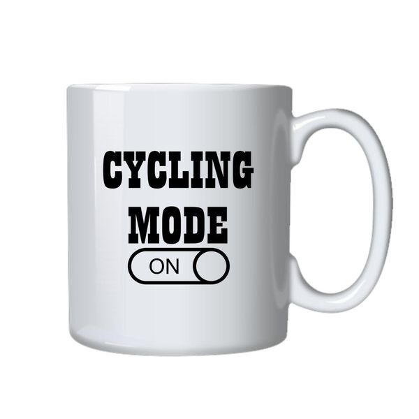 Cycling Mode On Mug - Makes a Great Gift for that Special Someone