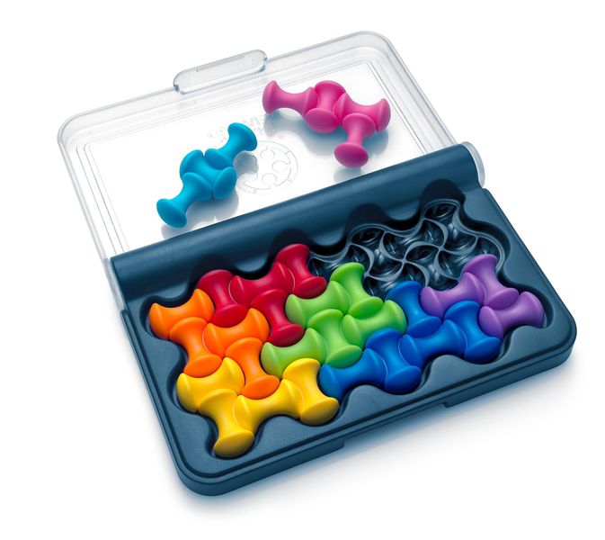 Smart Games IQ Wave Logic Travel Game for age 6 - adult with 120 challenges