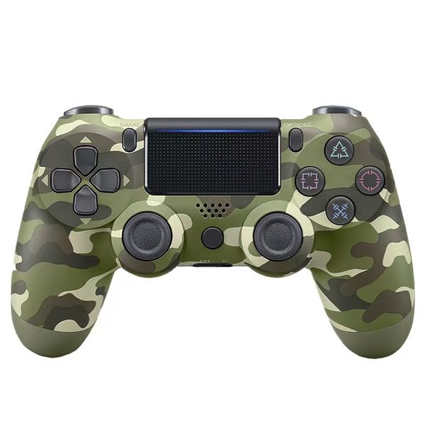 Camouflage Wireless PS4 Controller - Ergonomic Design &amp; Long Battery Life