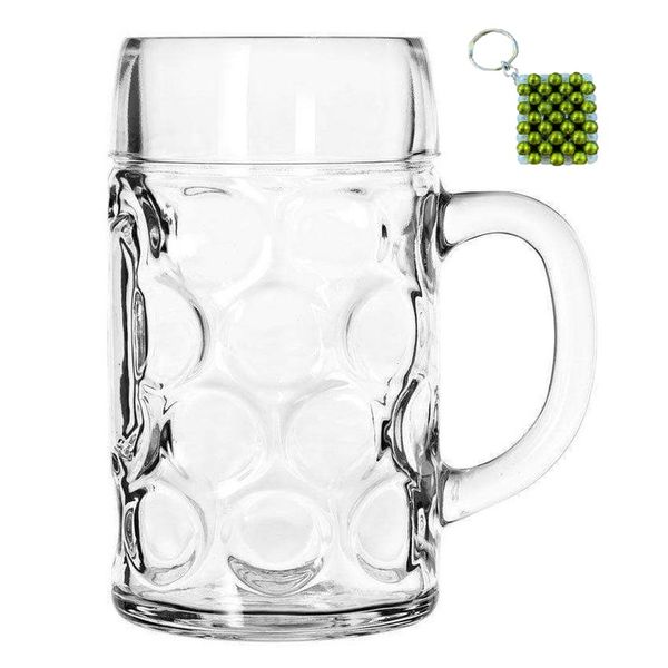 500ml Beer Glass - Classic Pint Glass for Enjoying Your Favorite Brew