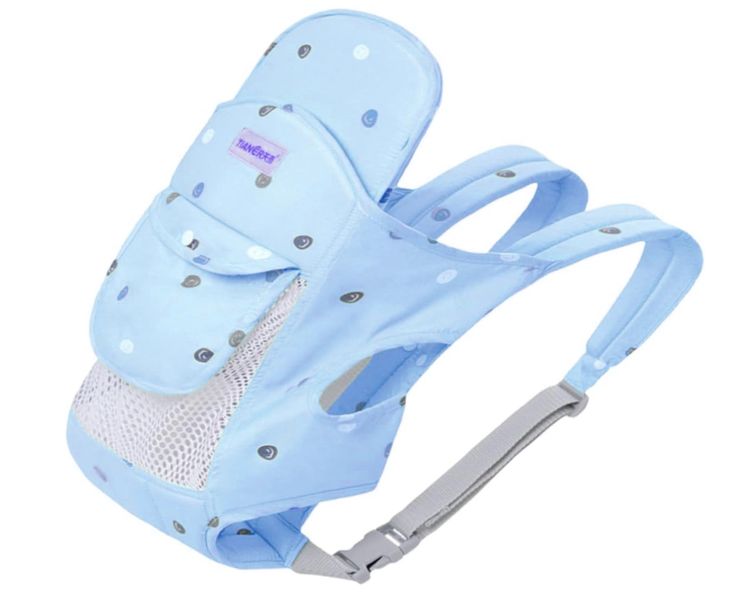 Soft Mesh Baby Carrier - Ergonomic Sling for Newborns &amp; Toddlers