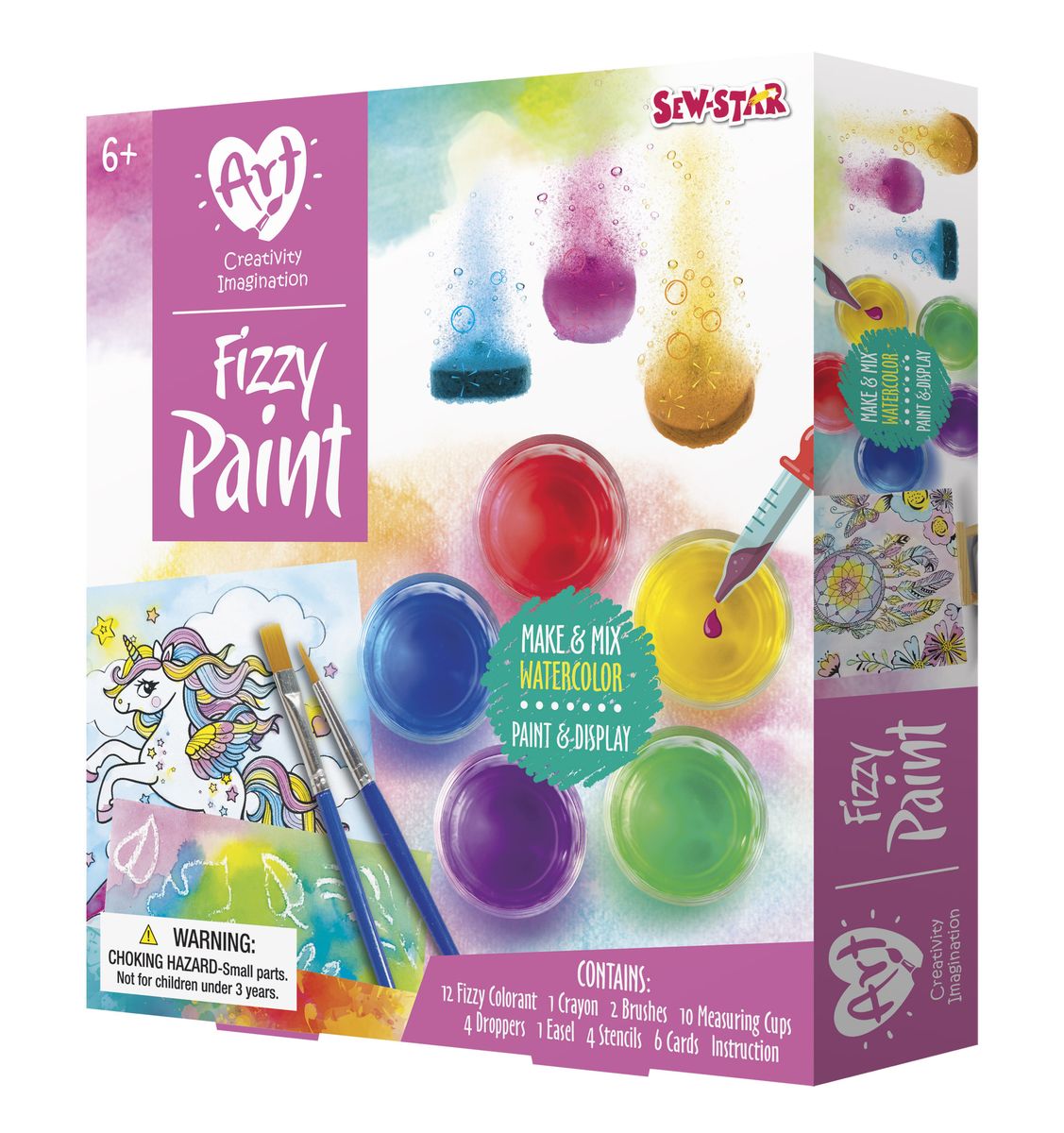  TBC The Best Crafts 44 Piece Painting Kit for Kids