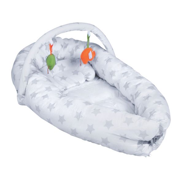 Snuggletime Dreamy Nest - Grey Stars Design