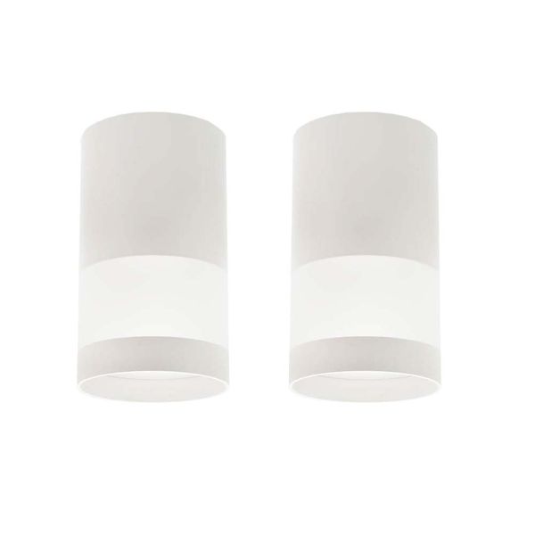 Vito Donna-BB/D80MM Downlight Frame White &amp; Transparent-Set of 2