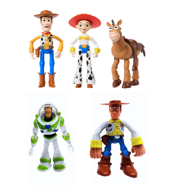 Toy Story 5 Action Figurines - 5 Pieces