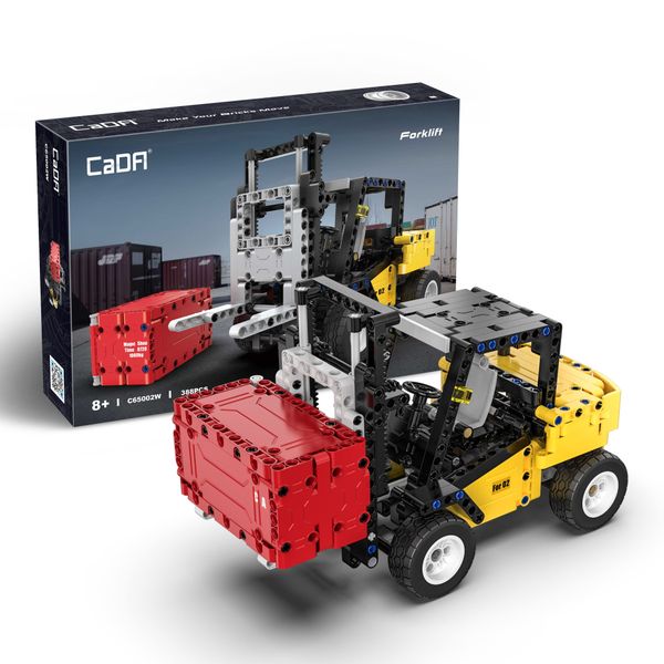 CaDA Tech Forklift - 388-Piece - 24cm Long