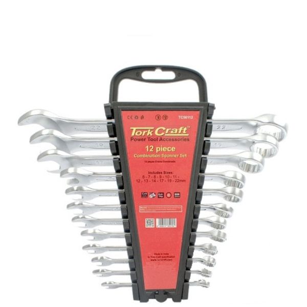 12 Piece COMBINATION SPANNER Set