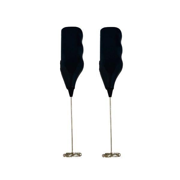 Battery Operated Cappuccino Frother - Black (Pack of 2)