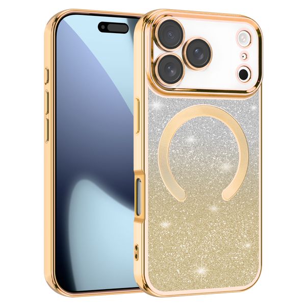 Luxury iPhone 17 Pro/Pro Max Glitter Gradient Cover
