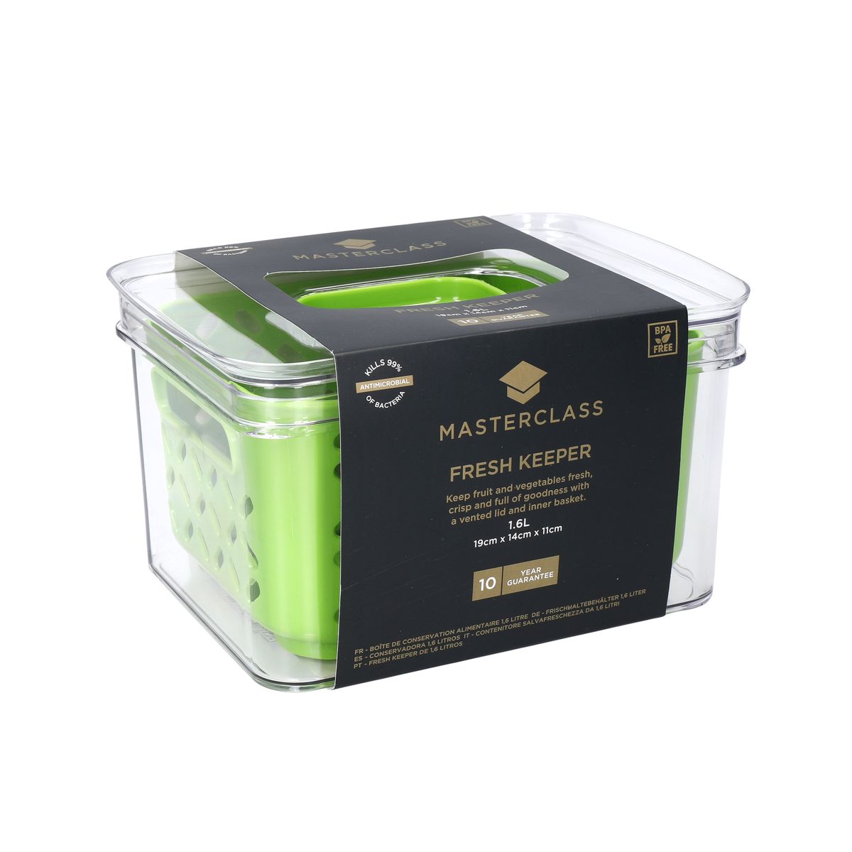 MasterClass Fresh Keeper Food Storage Container Shop Today. Get it
