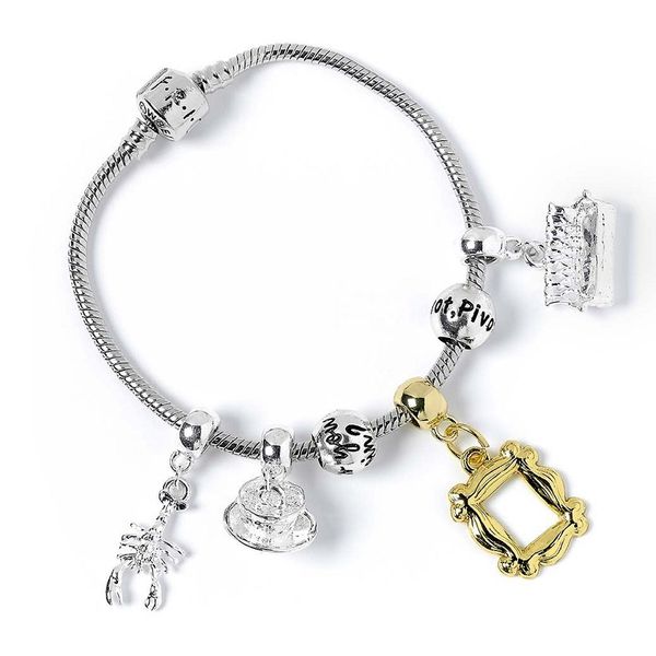 Friends Charm Bracelet (Incl. 4 Charms)(Parallel Import)