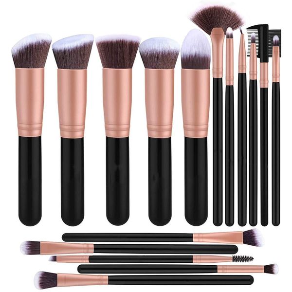 Makeup Brushes 16-Piece Makeup Brush Set Makeup Brushes for Eyes and Face