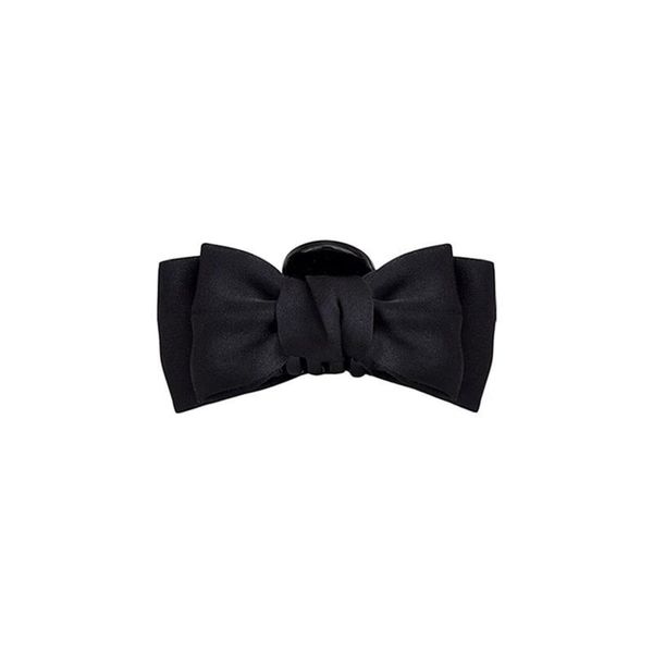 Black Bow Princess Head Clip for Women