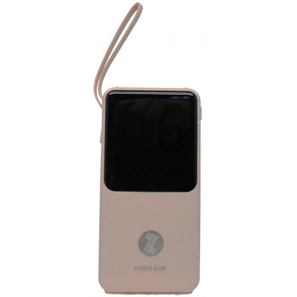 Viaking Power Bank 10000 mAh Capacity - Pink