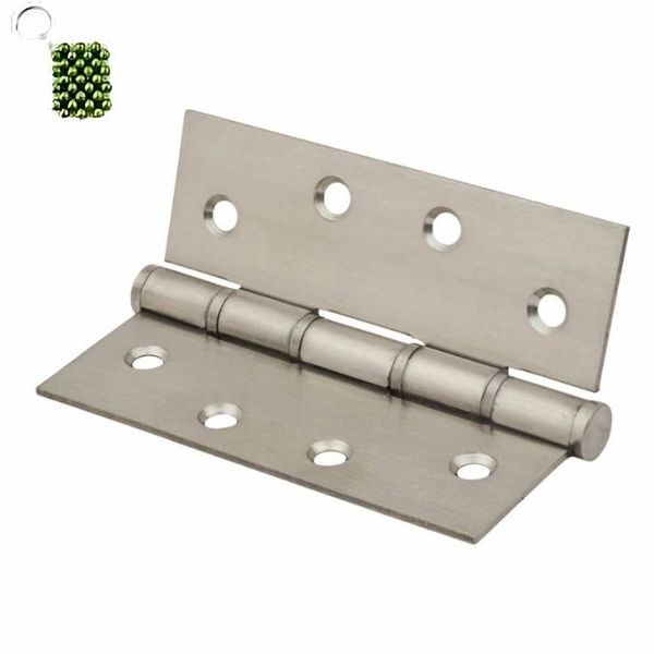 Shind 2 Piece 95mm Zinc Coated Door Hinges With Screws And A Keyholder