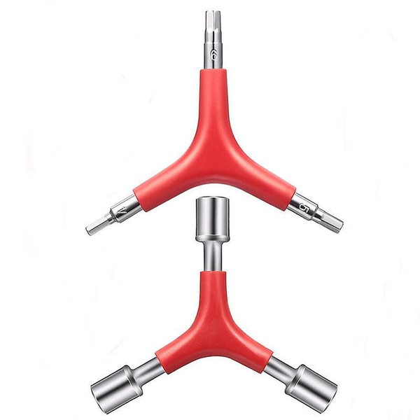 2pcs Professional 3-Way Bike Repair Socket Tool Set | Y-Wrench Set